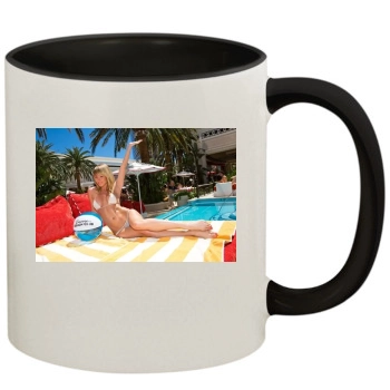 Sara Jean Underwood 11oz Colored Inner & Handle Mug