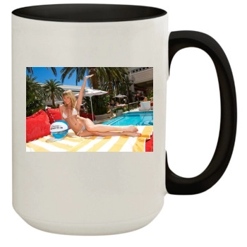 Sara Jean Underwood 15oz Colored Inner & Handle Mug