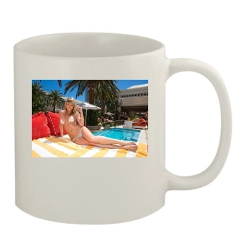 Sara Jean Underwood 11oz White Mug