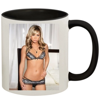 Sara Jean Underwood 11oz Colored Inner & Handle Mug