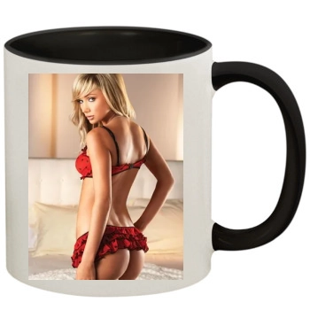 Sara Jean Underwood 11oz Colored Inner & Handle Mug