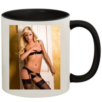 Sara Jean Underwood 11oz Colored Inner & Handle Mug