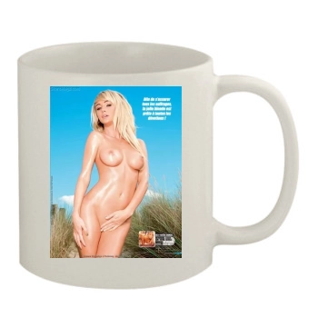 Sara Jean Underwood 11oz White Mug