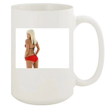 Sara Jean Underwood 15oz White Mug