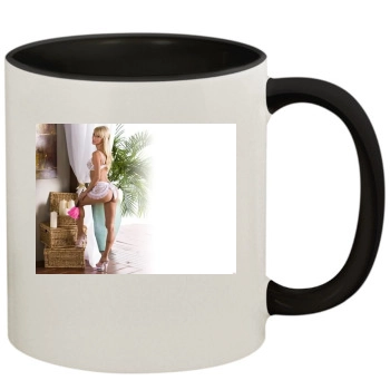 Sara Jean Underwood 11oz Colored Inner & Handle Mug