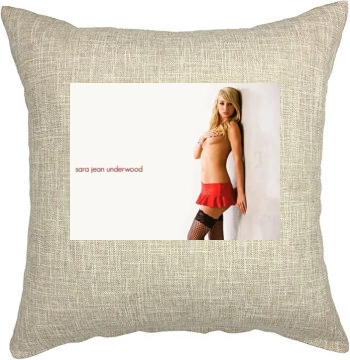 Sara Jean Underwood Pillow