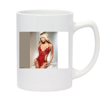 Sara Jean Underwood 14oz White Statesman Mug