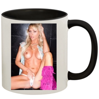 Sara Jean Underwood 11oz Colored Inner & Handle Mug