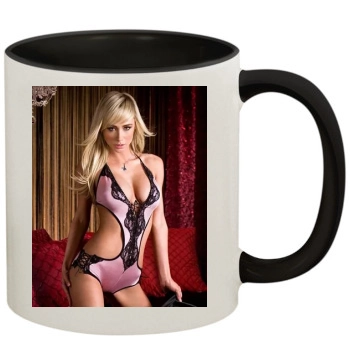 Sara Jean Underwood 11oz Colored Inner & Handle Mug