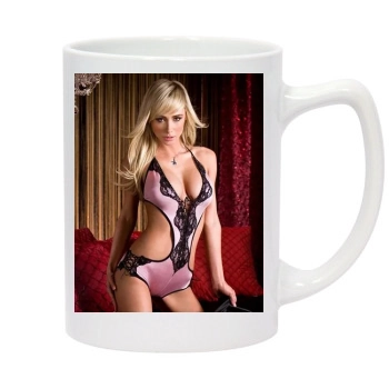 Sara Jean Underwood 14oz White Statesman Mug