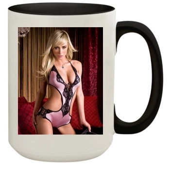 Sara Jean Underwood 15oz Colored Inner & Handle Mug