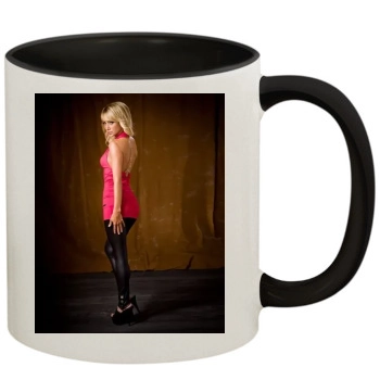 Sara Jean Underwood 11oz Colored Inner & Handle Mug