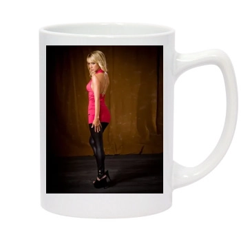 Sara Jean Underwood 14oz White Statesman Mug