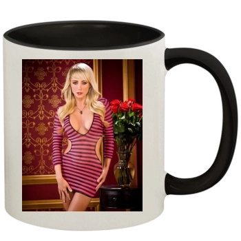 Sara Jean Underwood 11oz Colored Inner & Handle Mug