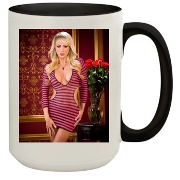 Sara Jean Underwood 15oz Colored Inner & Handle Mug