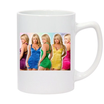 Sara Jean Underwood 14oz White Statesman Mug