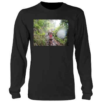 Sara Jean Underwood Men's Heavy Long Sleeve TShirt