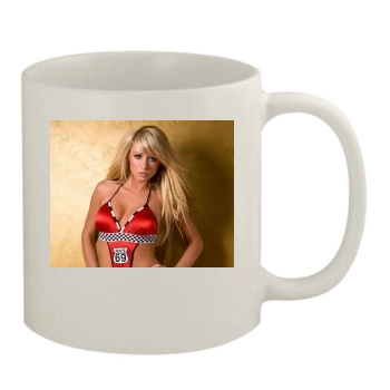 Sara Jean Underwood 11oz White Mug