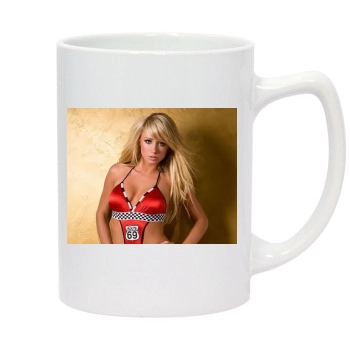 Sara Jean Underwood 14oz White Statesman Mug