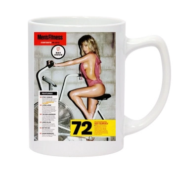 Sara Jean Underwood 14oz White Statesman Mug