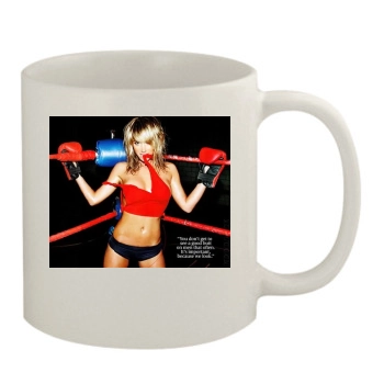 Sara Jean Underwood 11oz White Mug