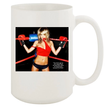 Sara Jean Underwood 15oz White Mug