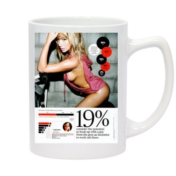 Sara Jean Underwood 14oz White Statesman Mug