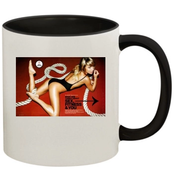 Sara Jean Underwood 11oz Colored Inner & Handle Mug