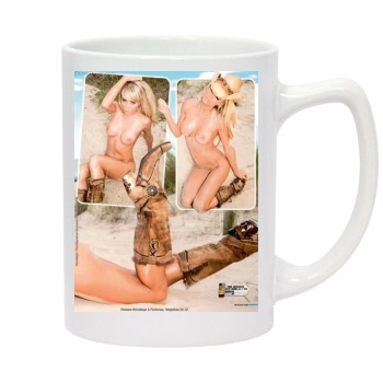 Sara Jean Underwood 14oz White Statesman Mug