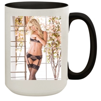 Sara Jean Underwood 15oz Colored Inner & Handle Mug