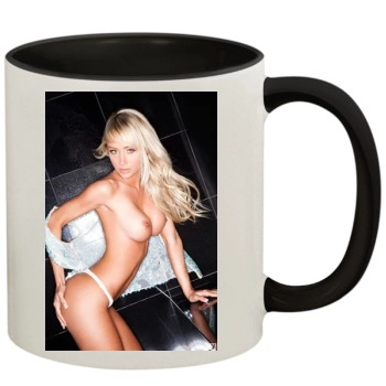 Sara Jean Underwood 11oz Colored Inner & Handle Mug