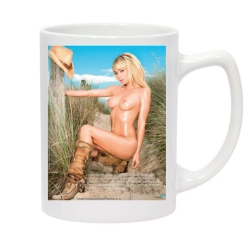 Sara Jean Underwood 14oz White Statesman Mug