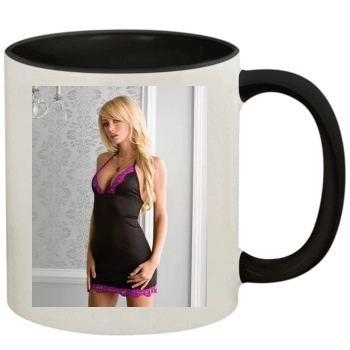 Sara Jean Underwood 11oz Colored Inner & Handle Mug