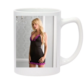 Sara Jean Underwood 14oz White Statesman Mug