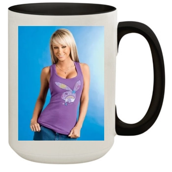 Sara Jean Underwood 15oz Colored Inner & Handle Mug