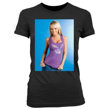 Sara Jean Underwood Women's Junior Cut Crewneck T-Shirt