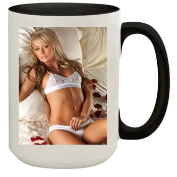 Sara Jean Underwood 15oz Colored Inner & Handle Mug