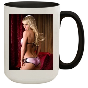 Sara Jean Underwood 15oz Colored Inner & Handle Mug