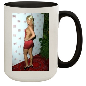 Sara Jean Underwood 15oz Colored Inner & Handle Mug