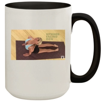 Sara Jean Underwood 15oz Colored Inner & Handle Mug