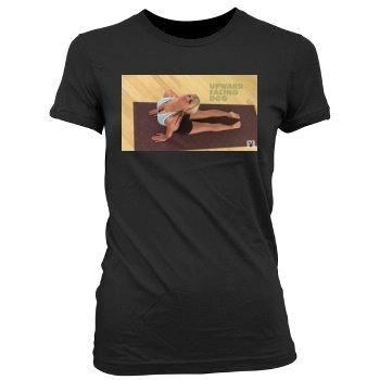 Sara Jean Underwood Women's Junior Cut Crewneck T-Shirt