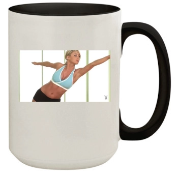 Sara Jean Underwood 15oz Colored Inner & Handle Mug