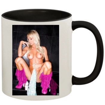 Sara Jean Underwood 11oz Colored Inner & Handle Mug