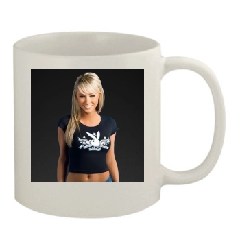 Sara Jean Underwood 11oz White Mug