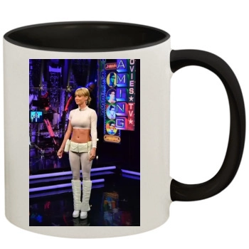 Sara Jean Underwood 11oz Colored Inner & Handle Mug