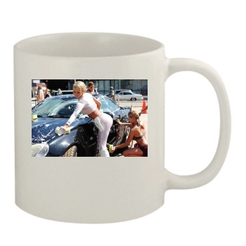 Sara Jean Underwood 11oz White Mug