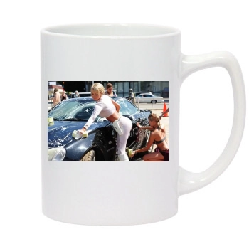 Sara Jean Underwood 14oz White Statesman Mug