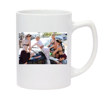 Sara Jean Underwood 14oz White Statesman Mug