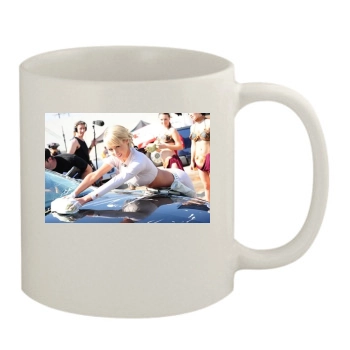 Sara Jean Underwood 11oz White Mug