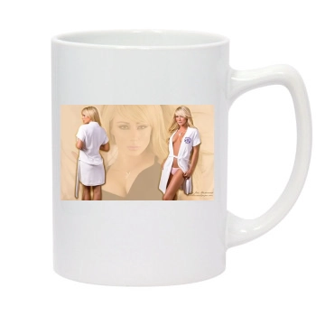 Sara Jean Underwood 14oz White Statesman Mug